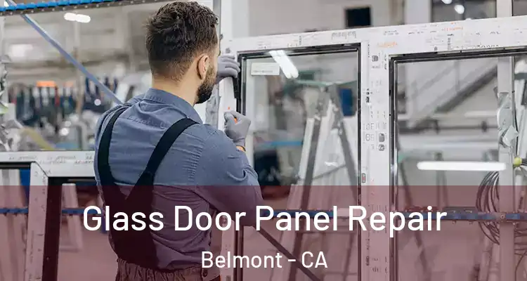 Glass Door Panel Repair Belmont - CA