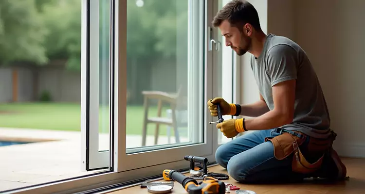 Sliding Glass Door Panel Repair in Belmont, CA