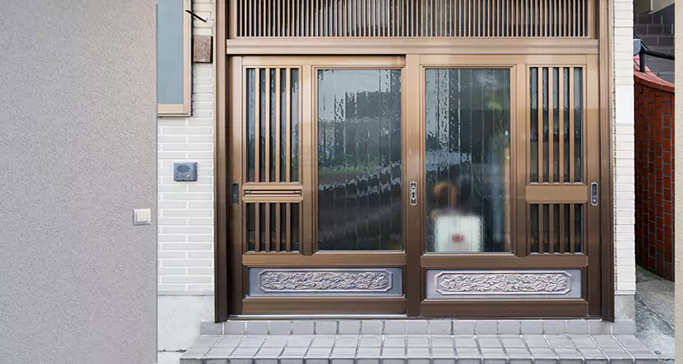 Wood Screen Porch Door in Belmont, CA
