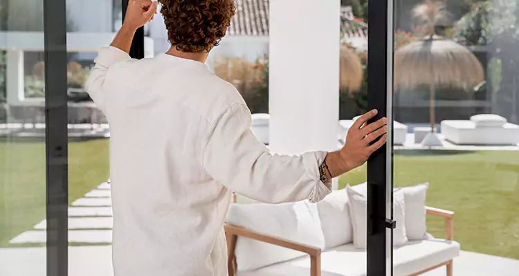 Fix Backyard Sliding Door Hard To Operate in Belmont, CA